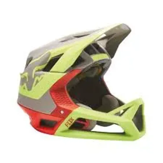 Ver más sobre Protecciones Casco Fox Integrado Proframe Helmet TUK Verde, Argentina