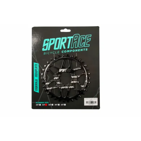 Ver más sobre Componentes MONOPLATO DIRECT MOUNT P/SRAM CNC 7075 NEGRO SPORTACE, Argentina