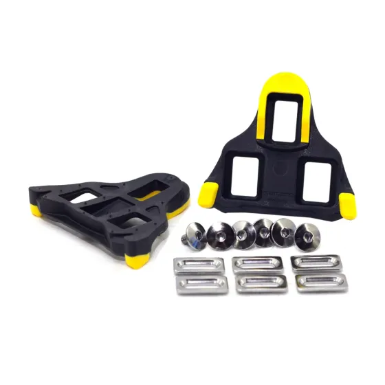 Ver más sobre Componentes TRABA DE PEDAL CALA SHIMANO RUTA, SM-SH11 AMARILLAS, Argentina